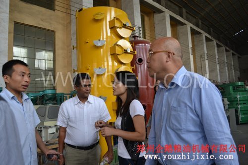 國內(nèi)國外業(yè)務(wù)都可以接 斯里蘭卡客戶500噸花生預(yù)榨浸出生產(chǎn)線(圖1)