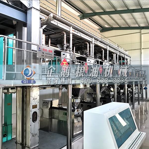 食用油加工設(shè)備生產(chǎn)線